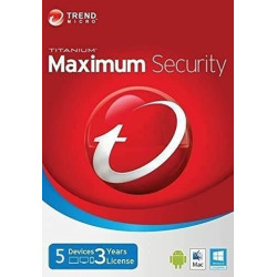 Trend Micro Maximum Security 5 Devices 3 Years Key GLOBAL