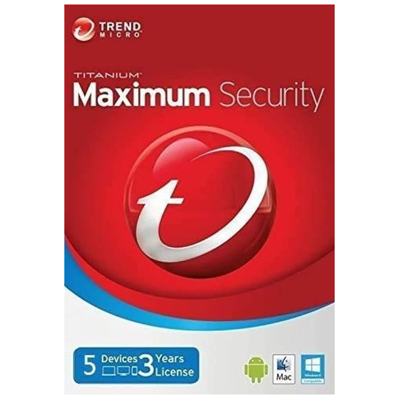 Trend Micro Maximum Security 3 Devices 2 Year Key GLOBAL Trend Micro Maximum Security 3 Devices 2 Year Key GLOBAL