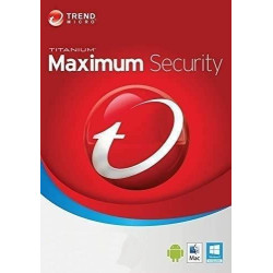 Trend Micro Maximum Security 10 Devices 1 Year Key GLOBAL