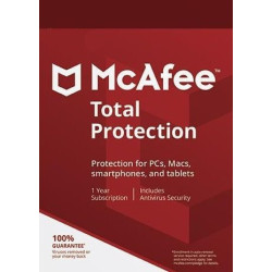 McAfee Total Protection 1 Device 1 Year Global
